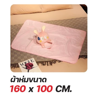 ตุ๊กตาหมอนผ้าห่ม 3-in-1 หมอนผ้าห่ม ลายน่ารัก อเนกประสงค์ ใช้ได้ทั้งหมอนหนุน ผ้าห่มอุ่น และหมอนกอดนุ่มนิ่ม เหมาะทุกโอกาส