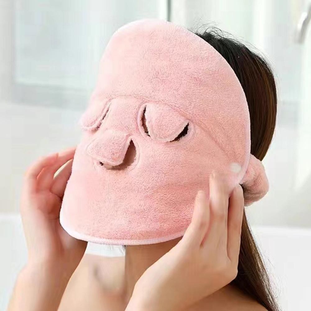 Hot Face Towel Steam Face Beauty Cold Hot Absorbent Face Hydration Moisturizing หนา I9v9