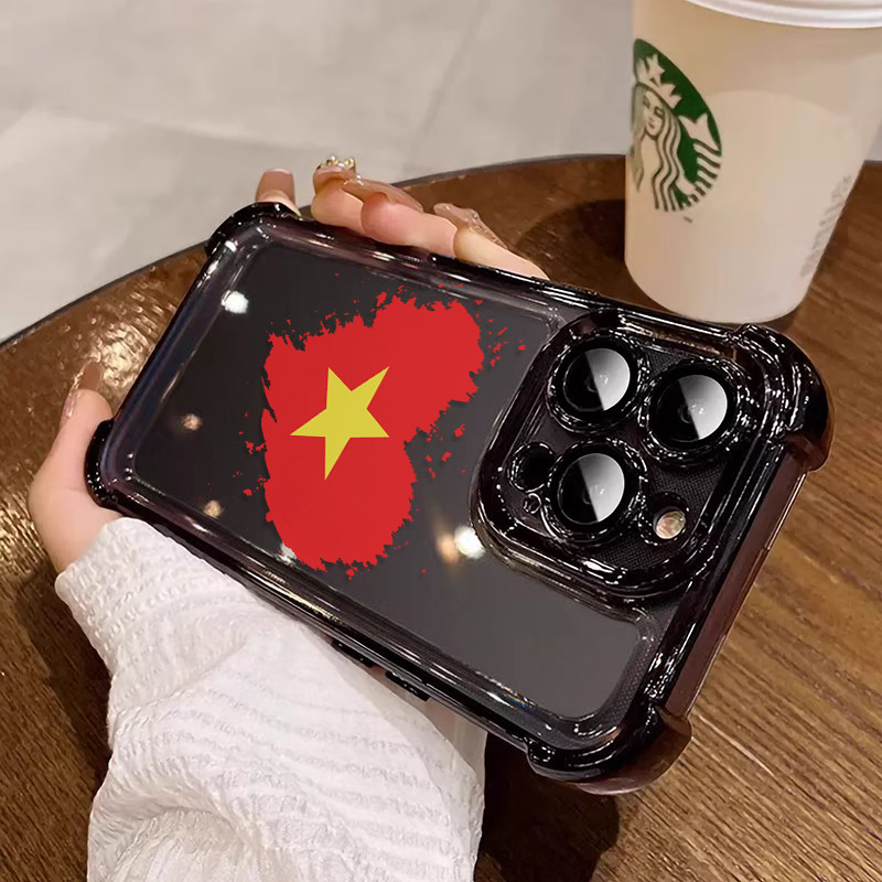 3 in1 Love Pentagram สําหรับ OPPO FindX7 FindX7U FindX5 X5pro X6 X5pro X8 X8pro X8U เคสโทรศัพท์ Soft