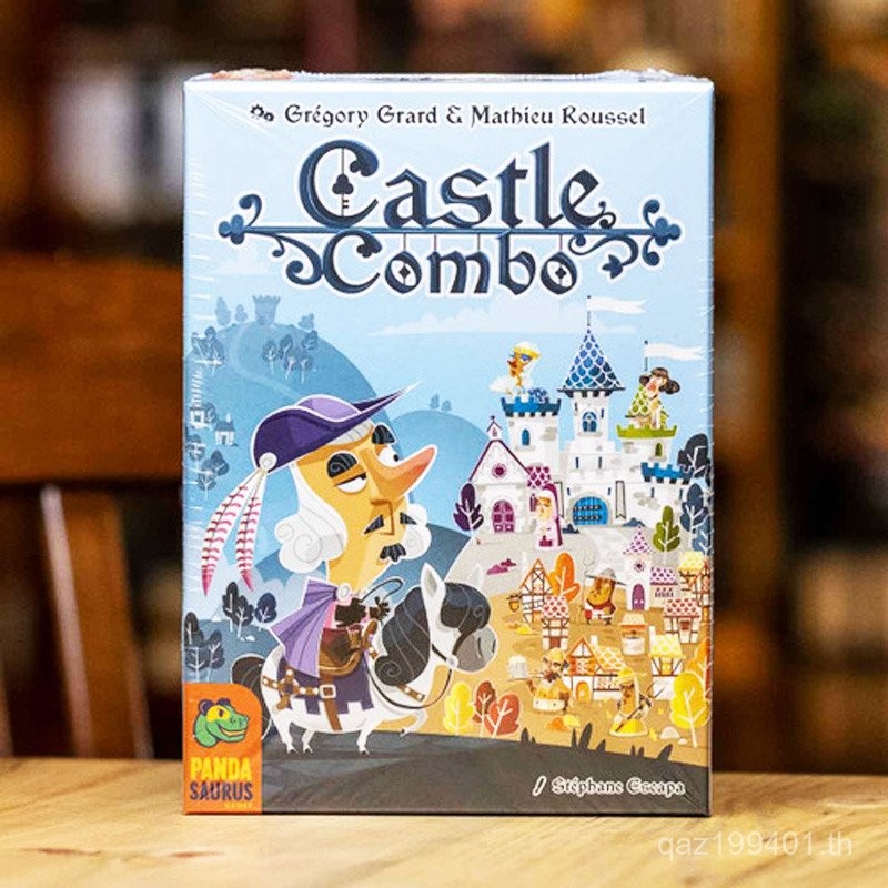 Castle Combo Board การ์ดเกมตําแหน่งกลยุทธ์เกมปราสาท Combo Board การ์ดเกมตําแหน่ง Strategy เกม Fast-p