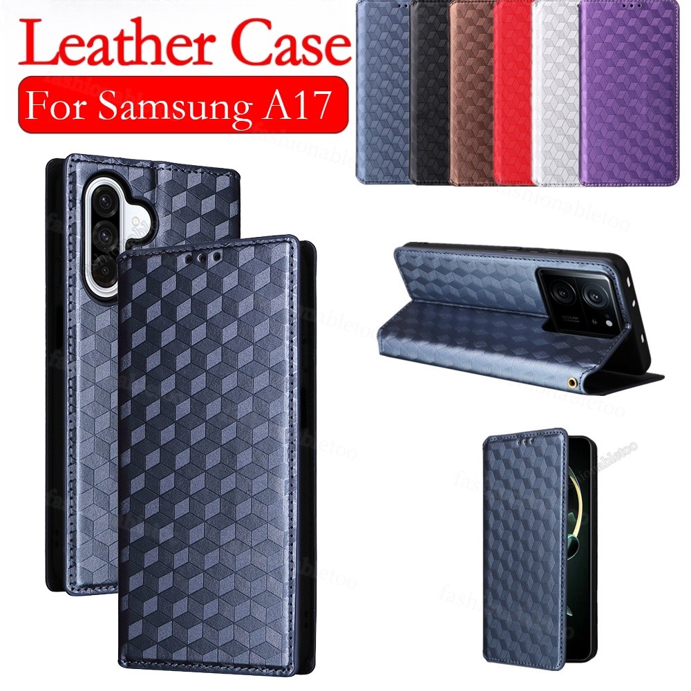 SAMSUNG สําหรับSamsungA17 5Gหนังเคสโทรศัพท์สําหรับSamsung Galaxy A07 LTE A17 A27 A37 A57 A07LTE Sams