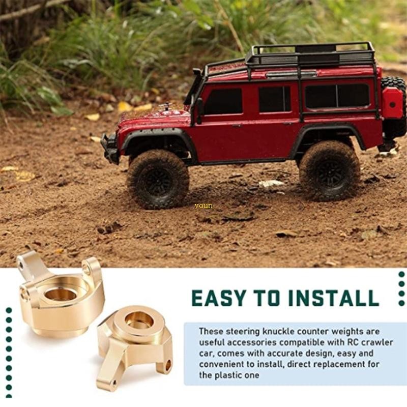 Youn ล้อ Hexs Hubs สําหรับ SCX24 AXI90081 SCX24 Rc ดุมล้อ SCX24 ดุมล้อ