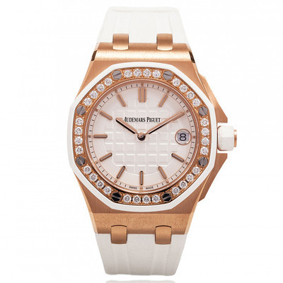 Audemars Piguet Audemars Piguet AP Royal Oak Offshore นาฬิกาผู้หญิง Rose Gold นาฬิกาข้อมือ 67540OK