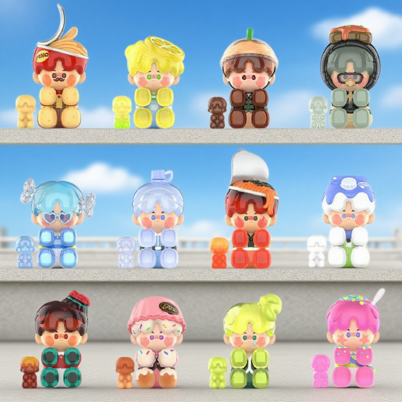 POPMART PINO JELLY Taste บุคลิกภาพ Test Series รูปของเล่น Mystery Box ของขวัญ