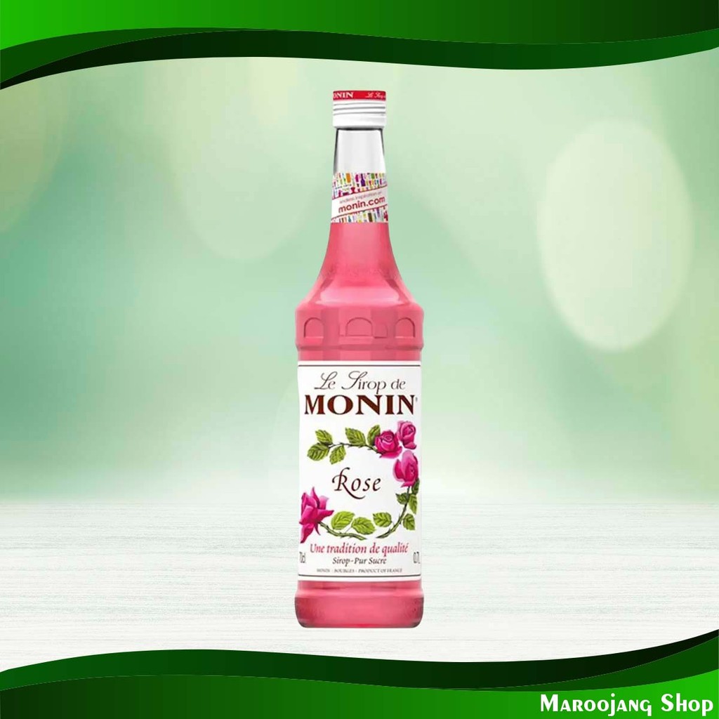 ไซรัป กลิ่นโรส โมนิน 700 มิลลิลิตร Syrup Rose Monin