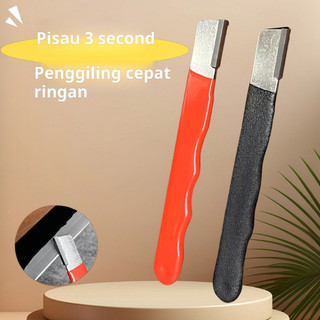 Batu Asah Artefak Pengasah Pisau Berbentuk Khusus Gunting Cabang Buah Rumah Tangga Gunting Pengasah Cepat Alat Pengasah Pisau Dapur