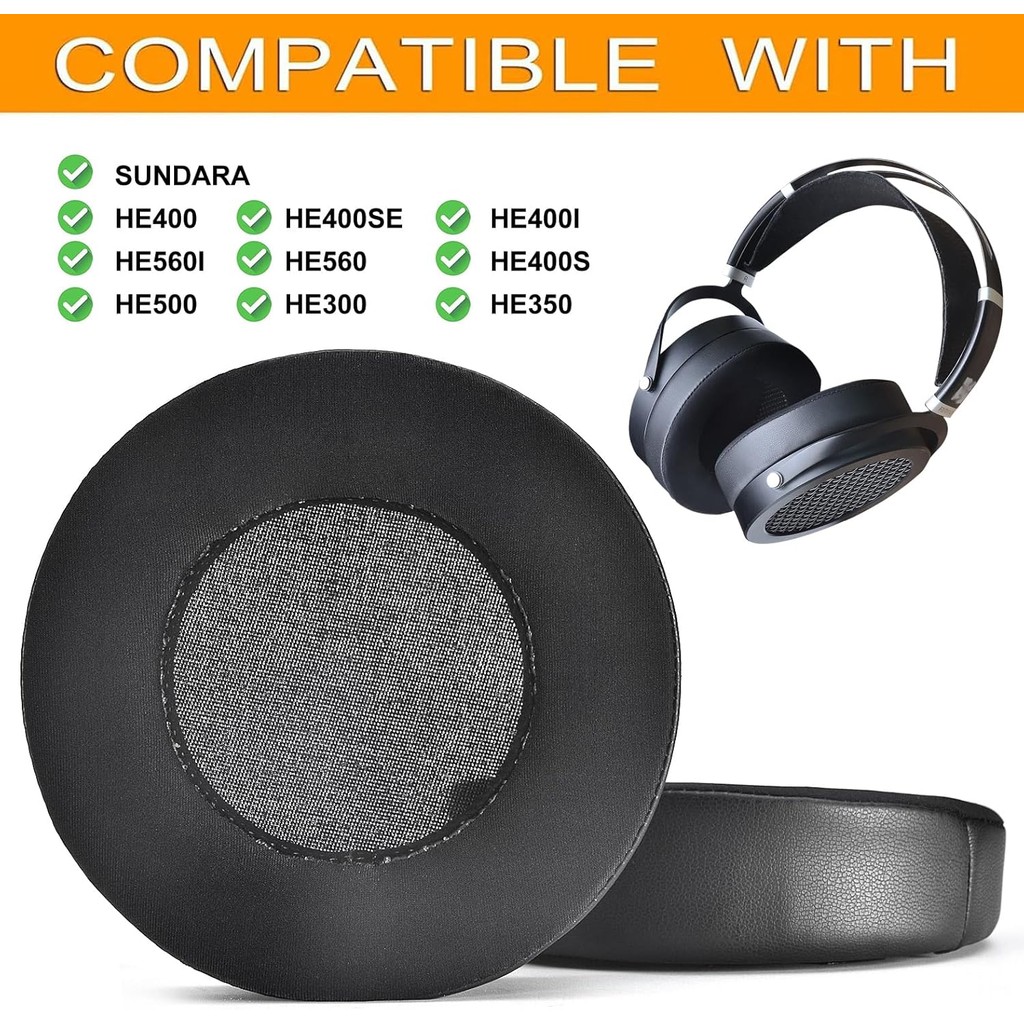 Sundara Cooling Gel Earpads defean เปลี่ยนเบาะใช้งานร่วมกับ Hifiman SUNDARA HE400SE 400I 400S HE560 