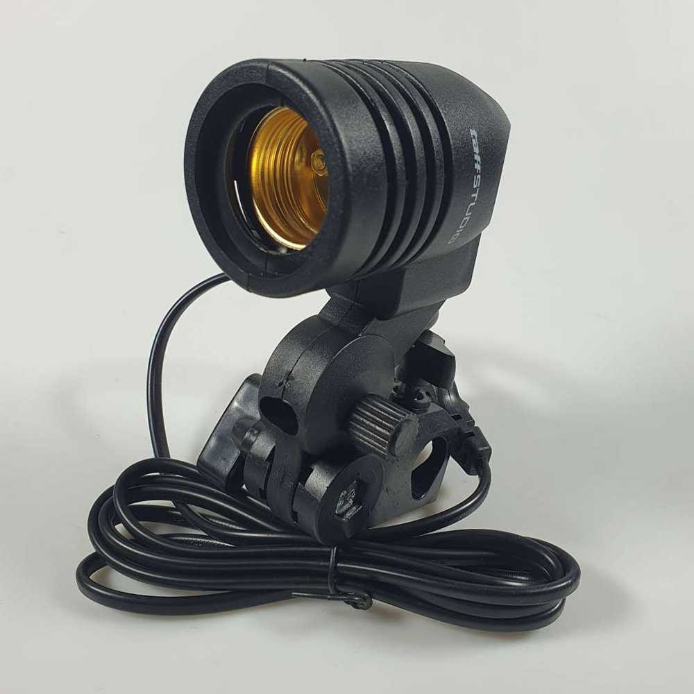 Nusaneka Lamp Holder Photo Lamp Socket E27 with Umbrella Holder - HQ-DZ001