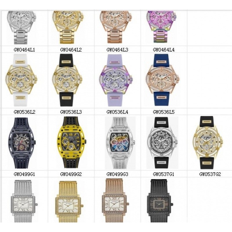 Cross-Border Gu Stone ess Quartz Ladies Mens Watch Cover x Si นาฬิกาการค้าต่างประเทศโปรดติดต่อฝ่ายบร