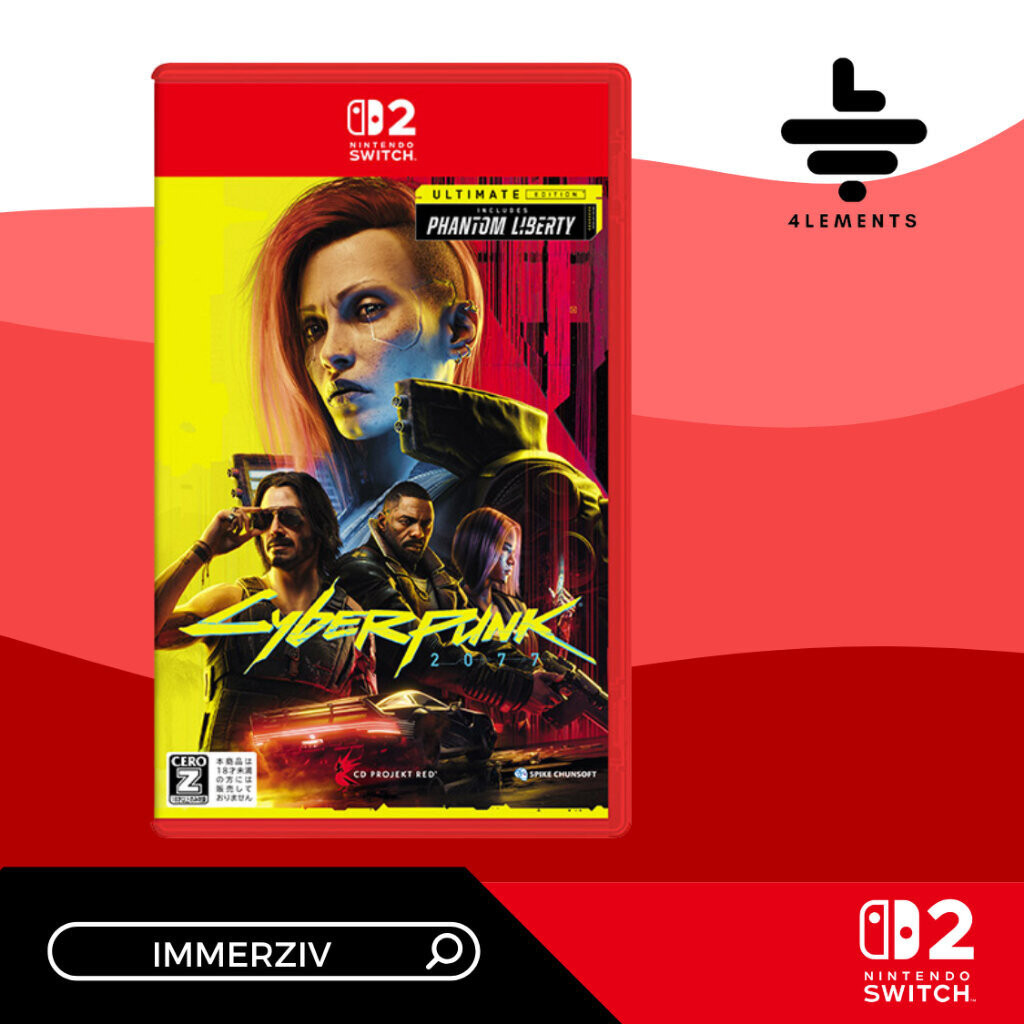 (พร้อมส่ง) SWITCH-2 CYBERPUNK 2077 ULTIMATE EDITION (GAME KEY CARD) (R2/JP) (ENG)