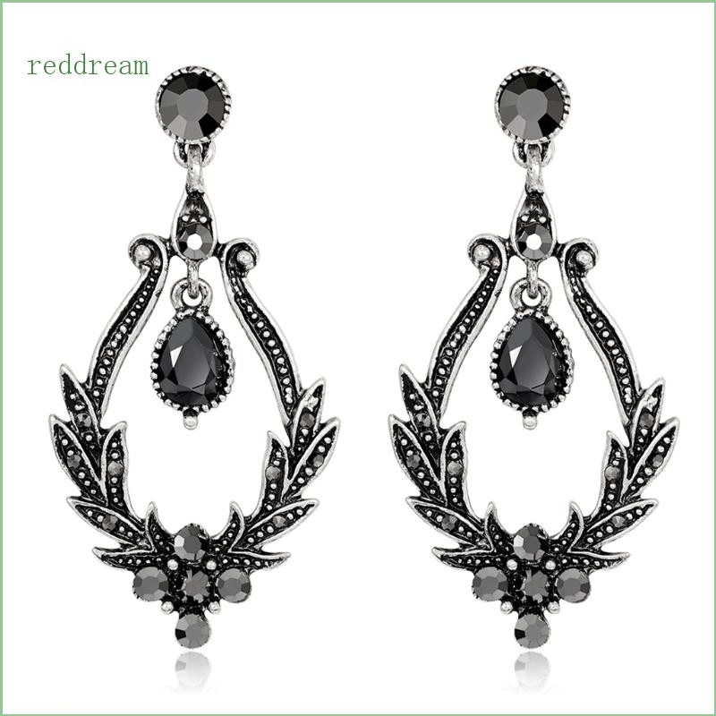 Fashion Rhinestones Retro Bohemian Ethnic Antique  Earrings Dangl