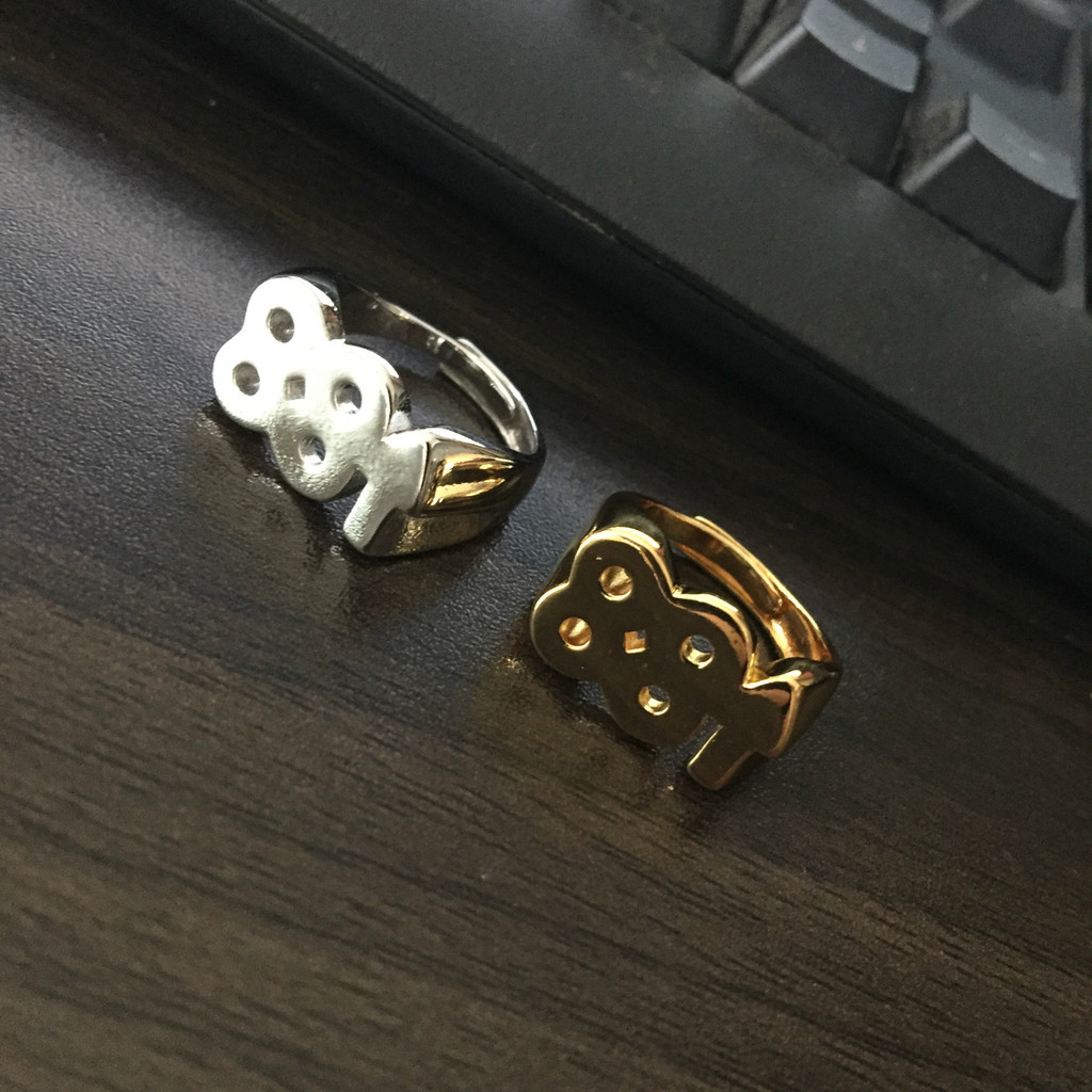 แหวนสร้างสรรค์สไตล์ Rich Brian & 88Rising สำหรับทั้งผู้ชายและผู้หญิง เหมาะสำหรับสไตล์ฮิปฮอป