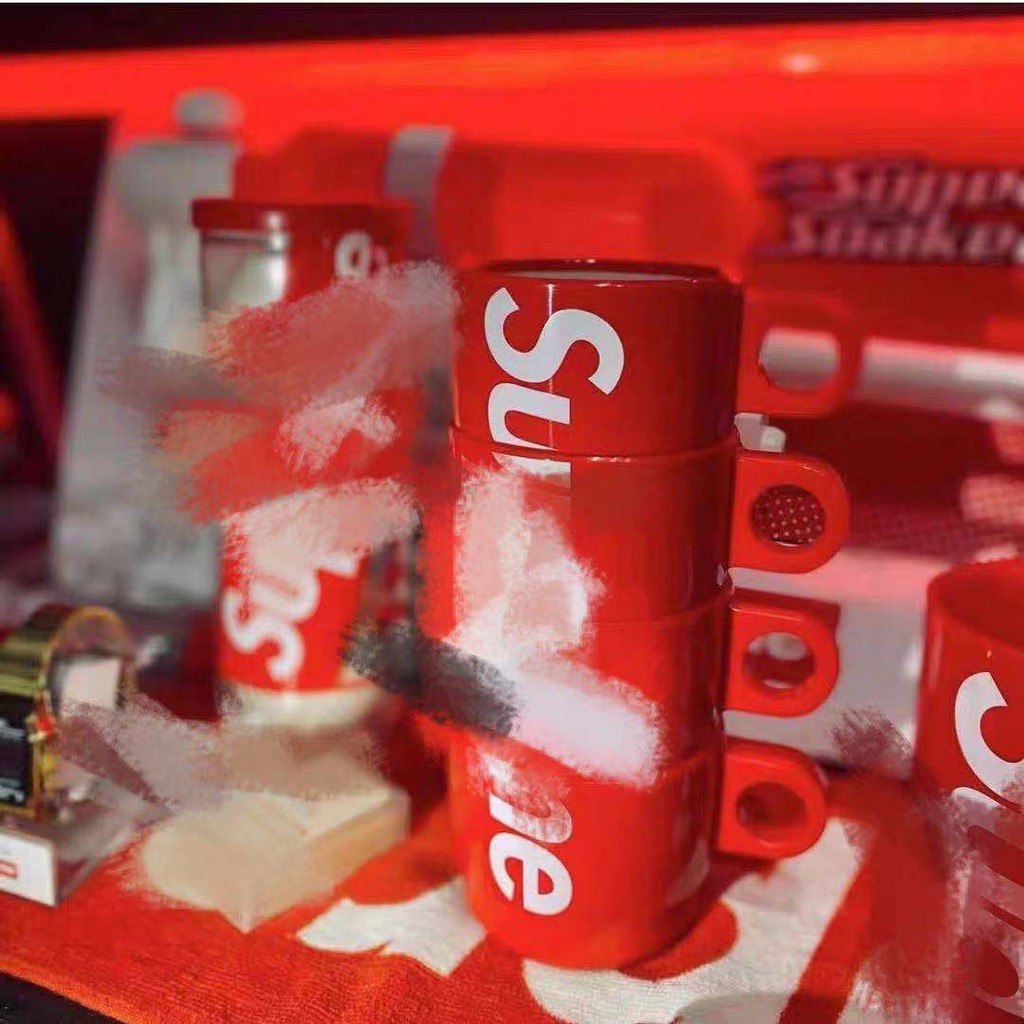 SpotSup 18SS Stacking Cups boxlogo ถ้วยกาแฟผสมถ้วย