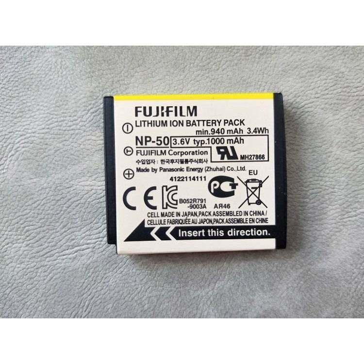 อุปกรณ์เสริมกล้องดิจิตอล Fujifilm F200 F605 XF1 XP100 XP150 XP200 กล้องดิจิตอล NP-50 แบตเตอรี่ + เครื่องชาร์จ