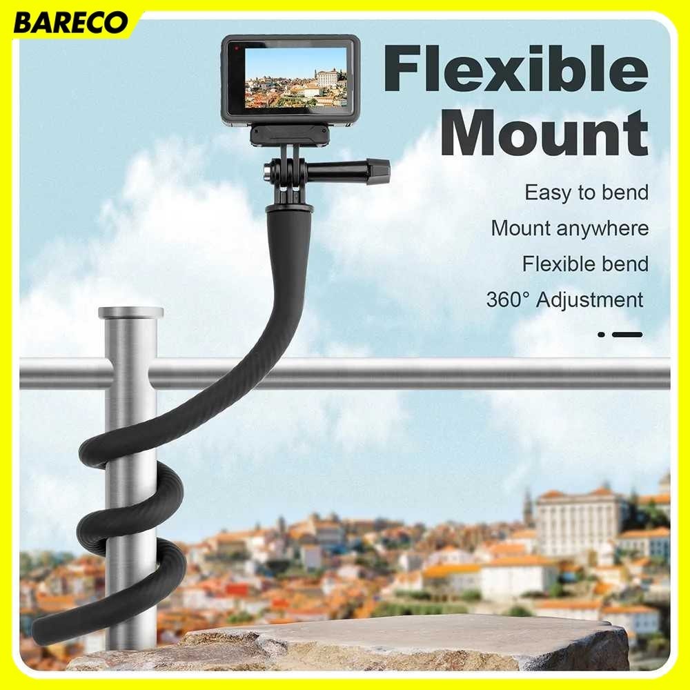 TELESIN ที่ยึดกล้องแบบยืดหยุ่นสําหรับกล้อง GoPro DJI Action - TE-FM-002