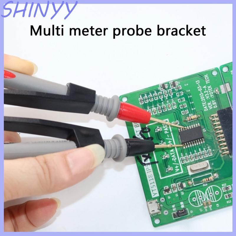 SHI Ergonomic Multimeter Probe Clamp ตําแหน่งที่ปลอดภัยการบํารุงรักษาปรับความสูงได้