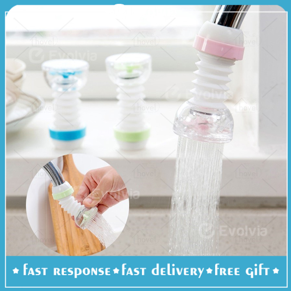 Anti-Splash Water Faucet Connection Water-Saving Faucet Connector Faucet Sprayer - Evolvia