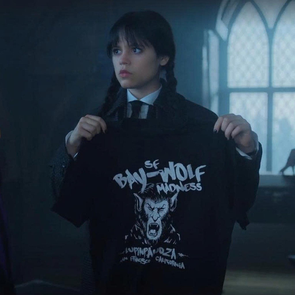 เสื้อเชิ้ต SF Bay-Wolf Madness, Lupinpalooza, เสื้อยืด Wednesday San Francisco California, Wednesday