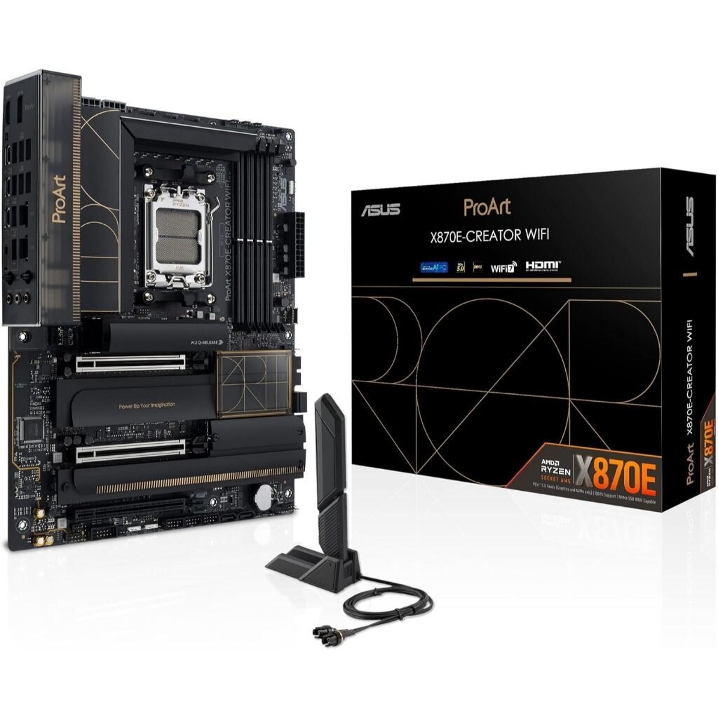 ASUS ProArt X870E-CREATOR WiFi AMD AM5 DDR5 ATX Motherboard