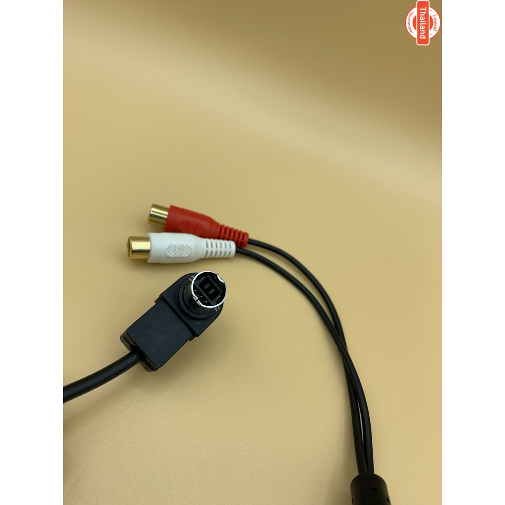 ชุดสาย Ai-Net สำหรัวิทยุ ALPINE และ JVC สำหรัไว้เพิ่มAUX input Audio