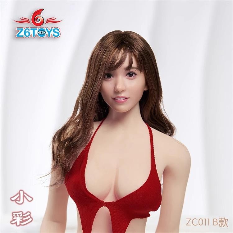 [Collection Boutique] พร้อมสต็อก Z6TOYS 1/6 Shima Kuoyou หญิง Movable Eye Beauty Head ประติมากรรมระเ