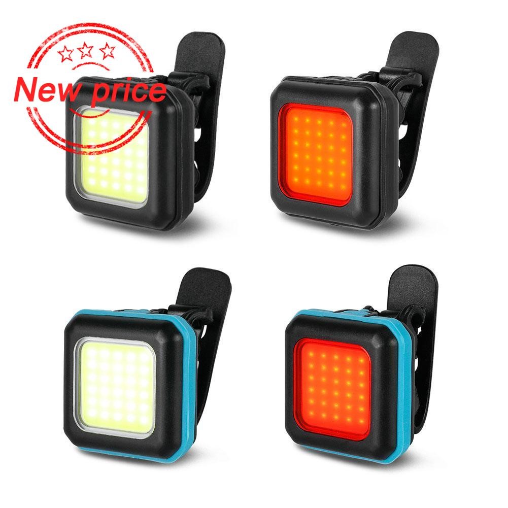 ไฟหน้าจักรยานขนาดเล็ก Long-life และไฟท้ายเตือนกันน้ําสําหรับขี่กลางคืน V4i9