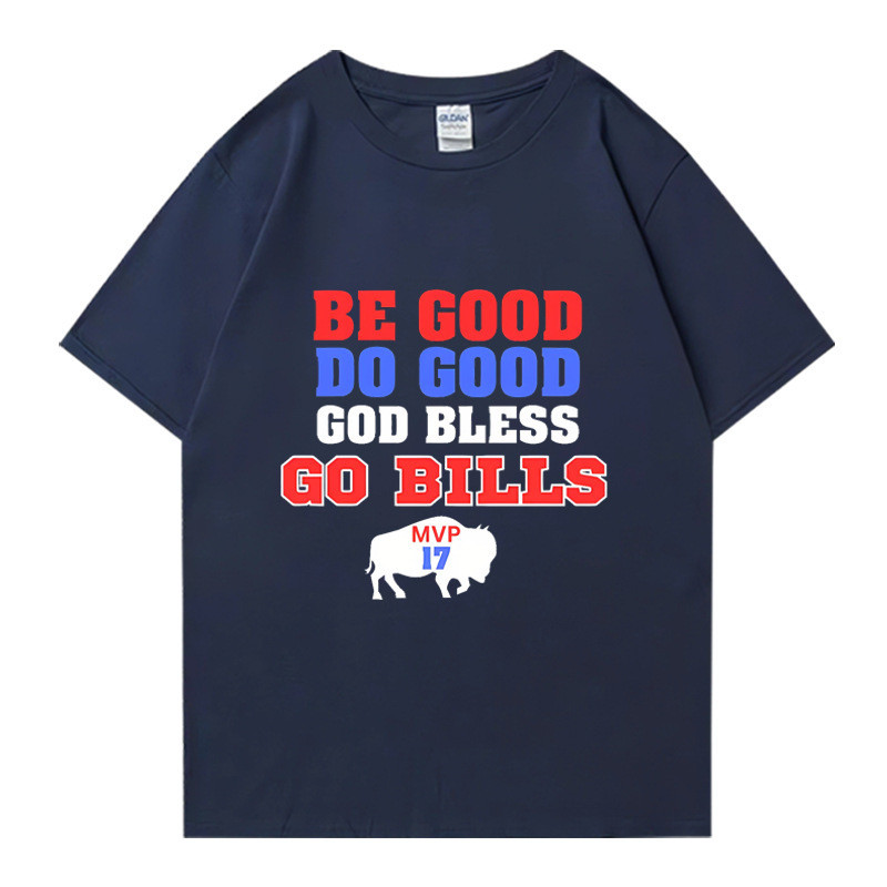 เสื้อยืดJosh Allen MVP Be Good Do Good God Bless สำหรับทั้งชายและหญิง