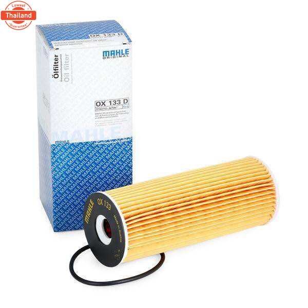 BENZ กรองน้ำมันเครื่อง เครื่อง M111/M104 W202 W203 W210 W124 W140 เอร์ 104 180 01 09 ยี่ห้อ MAHLE OX