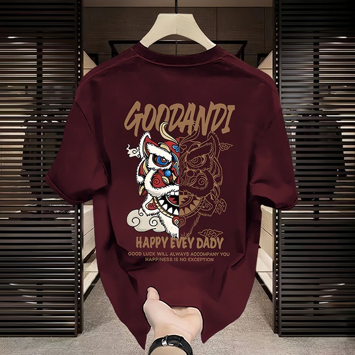 ผ้าฝ้ายเส้นด้ายคู่คุณภาพสูง 260 Hebei สีดําสีขาวไวน์แดงผ้าฝ้าย 2025DX0337P20 แขนยาวstaple Cotton] เส