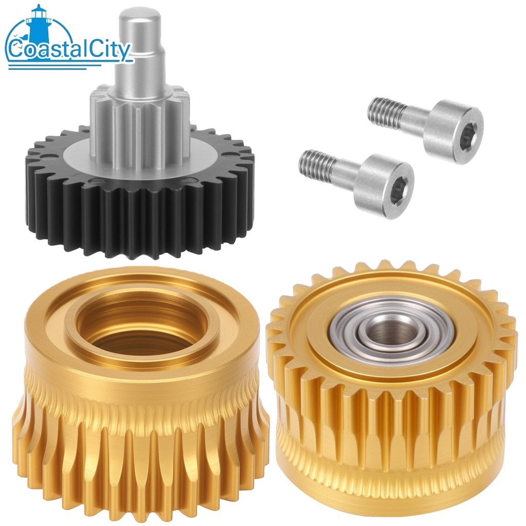 Extruder ชุดเกียร์เหล็กชุบแข็งไดรฟ์ Extruder เกียร์ติดตั้งง่ายสําหรับ K1/K1 Max/K1C SHOPSKC0291