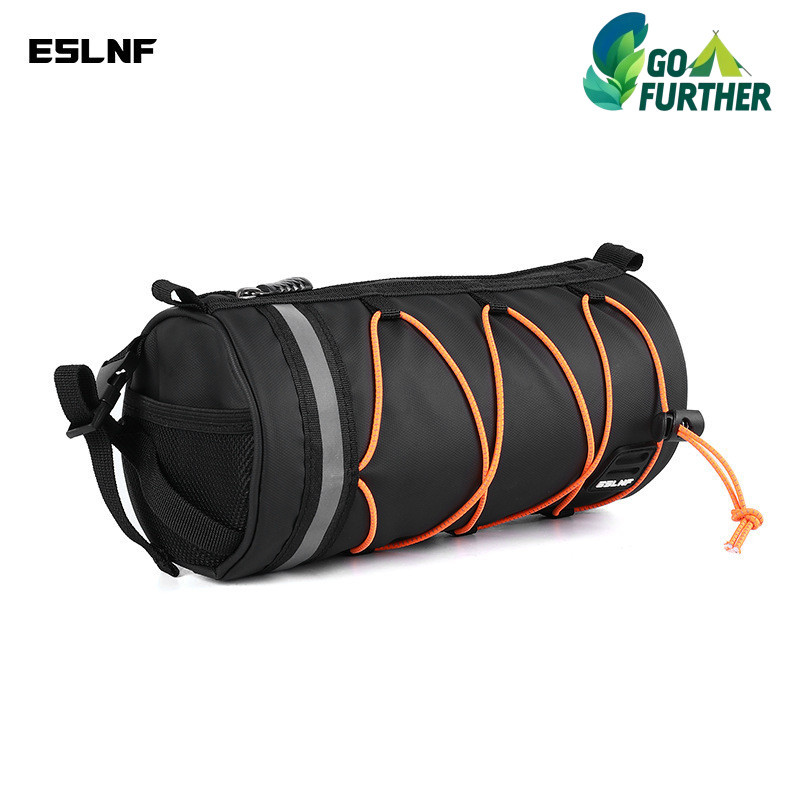 กระเป๋าคันบังคับจักรยาน ESLNF น้ำหนักเบา110g ความจุใหญ่ กันน้ำ ถอดเร็ว สำหรับจักรยานเสือภูเขา จักรยานทางไกล เดินทางไกล ของจำเป็นฉุกเฉิน
