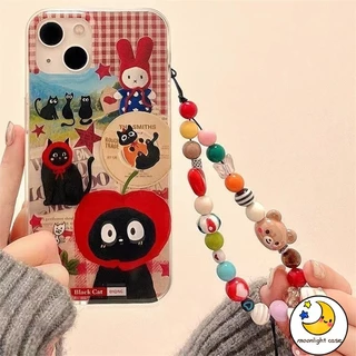 🎈GOOD🎈หนูน้อยหมวกแดงคิตตี้ เคสไอโฟน13 สำหรับ IPhone 11 15 14 13 12 16 Pro Max 7 Plus 8Plus XS X XR Max 7 8 Plus