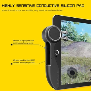 Augustina จอยสติ๊กเล่นเกมสําหรับ Pubg Trigger Gamepad ควบคุมเกมสําหรับ Ipad แท็บเล็ตทริกเกอร์ Aim Key L1R1 ทนทานโลหะหลากสี