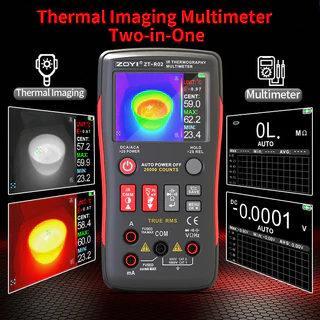 ZOYI R02 กล้องถ่ายภาพความร้อน Thermal Imaging Multimeter IR Camera 240x240 True RMS Tester