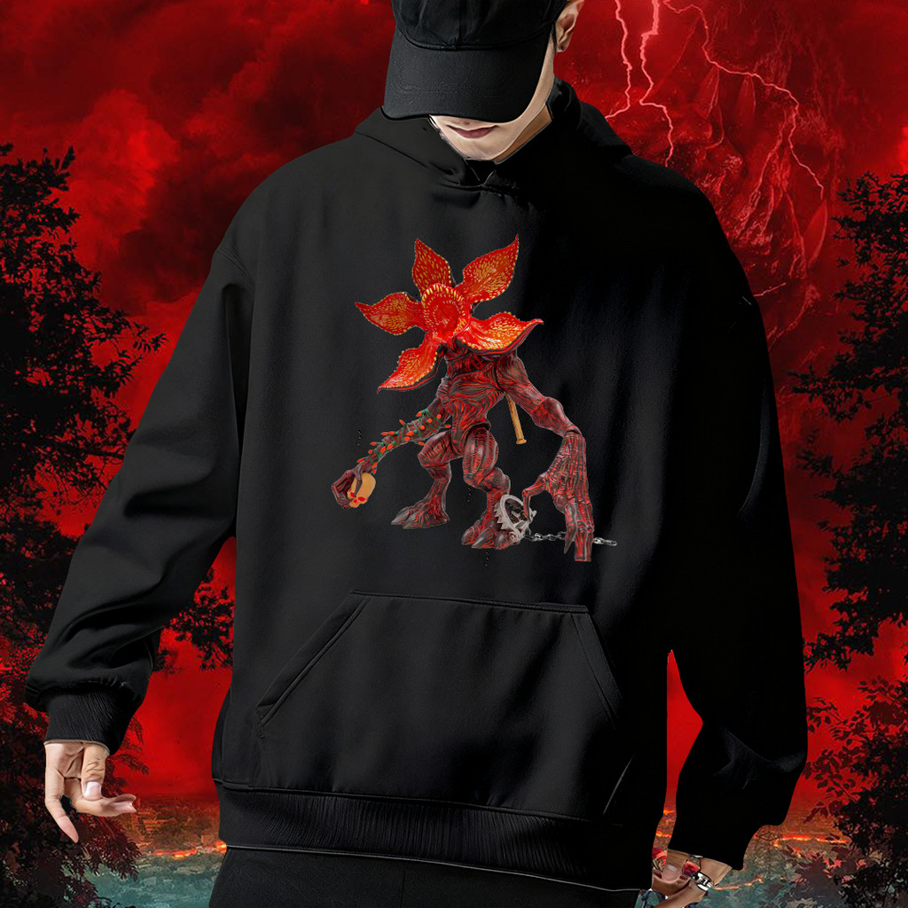 คนแปลกหน้าฤดูกาล 5 Hoodie Unisex แฟชั่นผ้าฝ้ายผู้ชายผู้หญิง Baju M-3XL Theme Hoodie N9