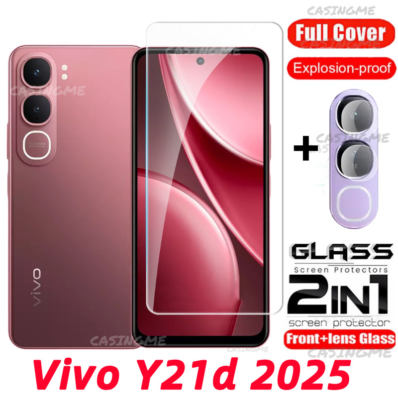 Vivo Y21d 2025 กระจกนิรภัย Flim สําหรับ Vivo Y21d Y21d VivoY21d Y21d Y21d Y21d Y21d 4G 5G 2025 ฟิล์ม