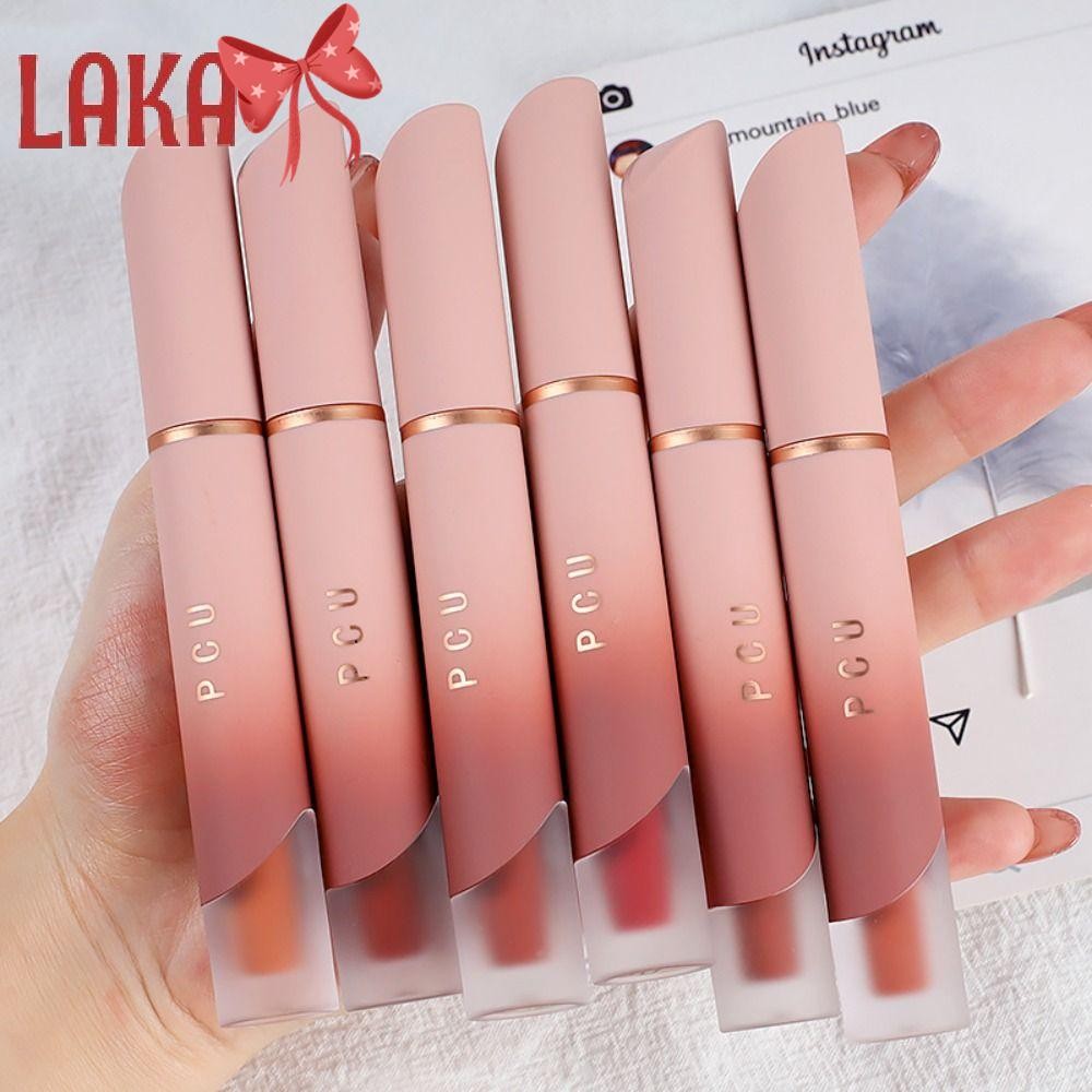LAKA Lipstick ลิปกลอสกํามะหยี่กันน้ําติดทนนานไม่ซีดจาง Lip Tint เครื่องสําอางแต่งหน้า