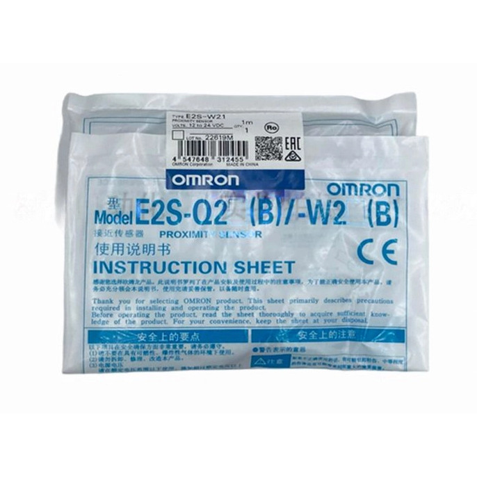 OMRON Proximity Switch E2S-W23 W21 W22 W24 W25 Q23 Q21 Q22 เซ็นเซอร์