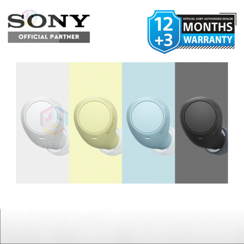 Vistas WFC510 หูฟังอย่างแท้จริงพร้อม DSEE และอายุการใช้งานแบตเตอรี่สูงสุด 22 ชม. พร้อมเคสชาร์จ สงครา