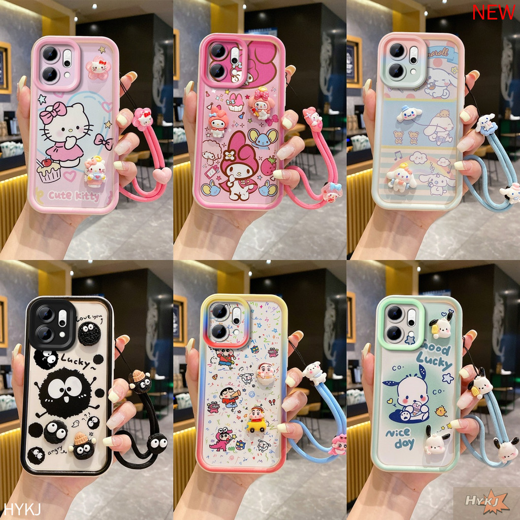 เคส OPPO RENO 14 14F 14PRO 3D น่ารัก Anti Drop อะนิเมะการ์ตูน TPU ซิลิโคนอ่อนนุ่มเคสโทรศัพท์ XG