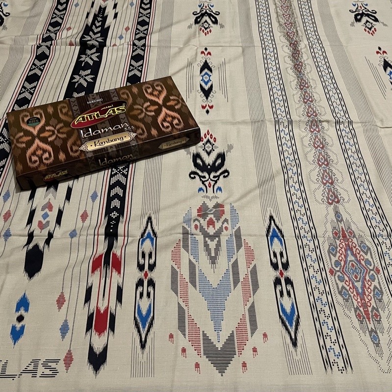 Atlas Sarong Idaman Harmony Flower BHS Motif