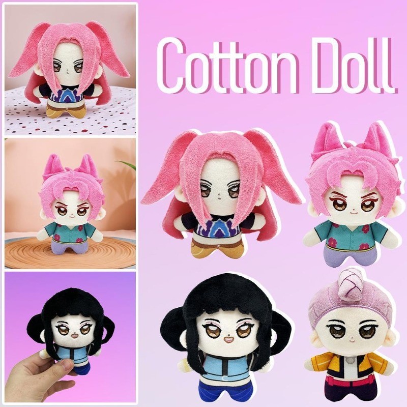 Kpop Demon Hunters Rumi Mira Zoey ตุ๊กตาตุ๊กตาจี้น่ารัก Rumi กระเป๋าตุ๊กตา Charm พวงกุญแจอุปกรณ์เสริ