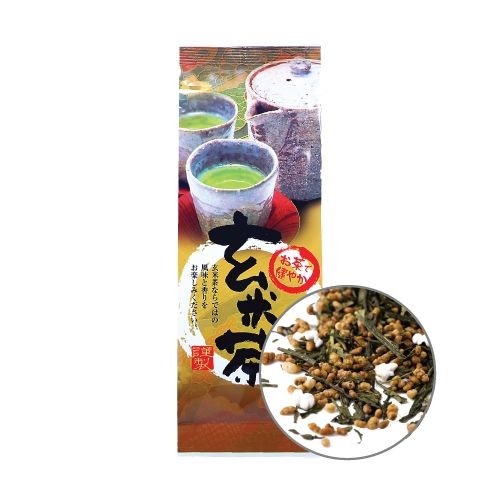 ซาซากิ ชาเขียวญี่ปุ่นชนิดใบ ใส่ข้าวคั่ว ขนาด 100กรัม/แพ็ก GENMAICHA 100G./PACK