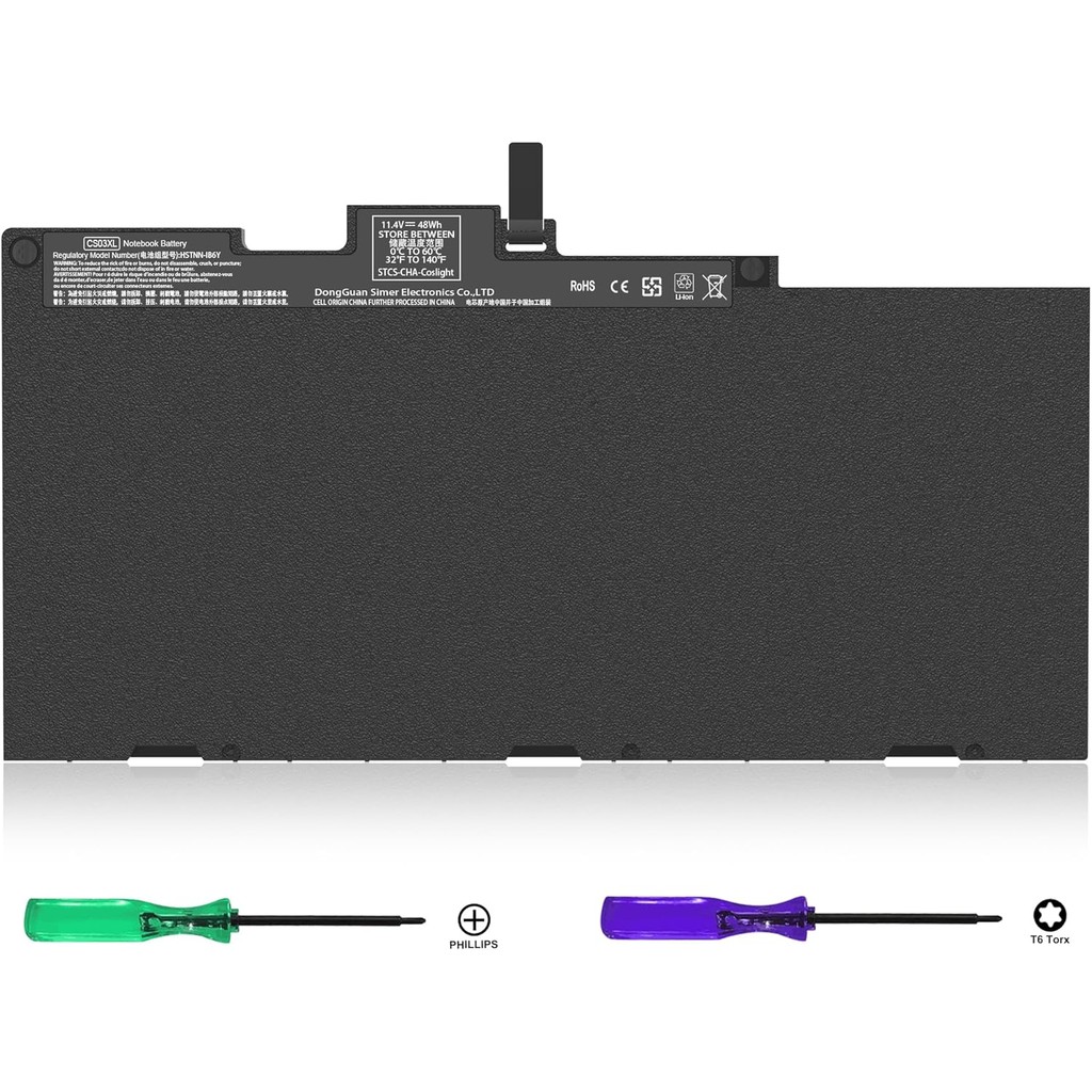 46WH CS03XL แบตเตอรี่ใช้งานร่วมกับ HP Elitebook 840 848 850 745 755 G3 G4 HSTNN-UB6S HSTNN-IB6Y 8002
