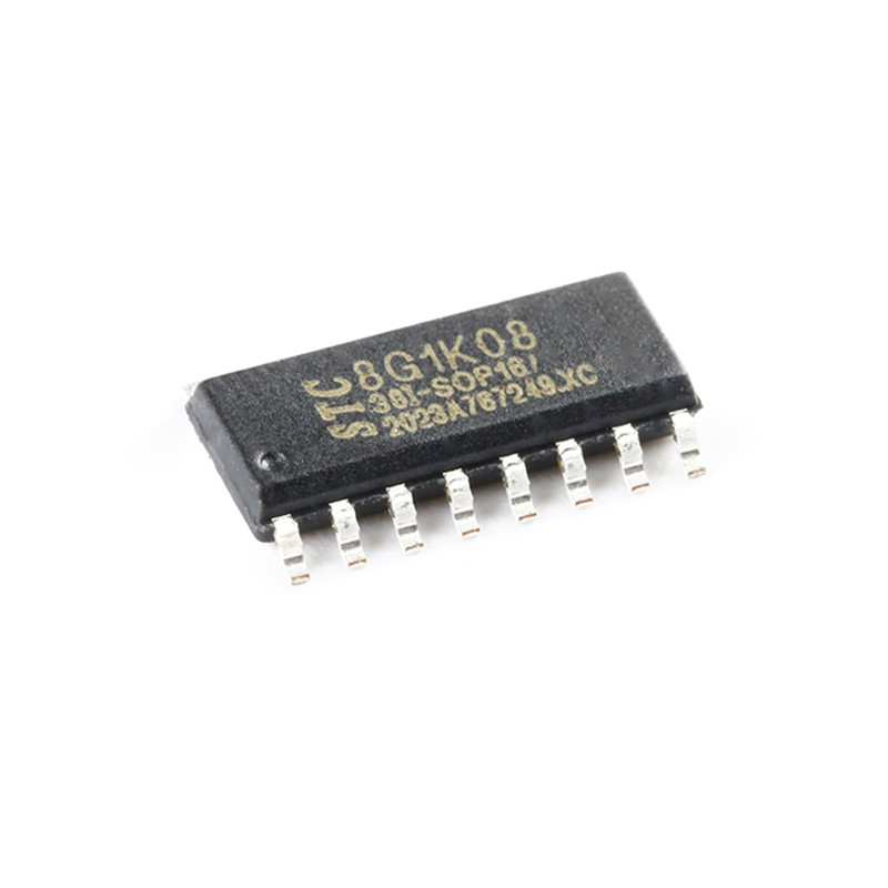 ยี่ห้อใหม่ STC8G1K08-38I-SOP16 Enhanced 1T 8051 Microcontroller Microcontroller MCU