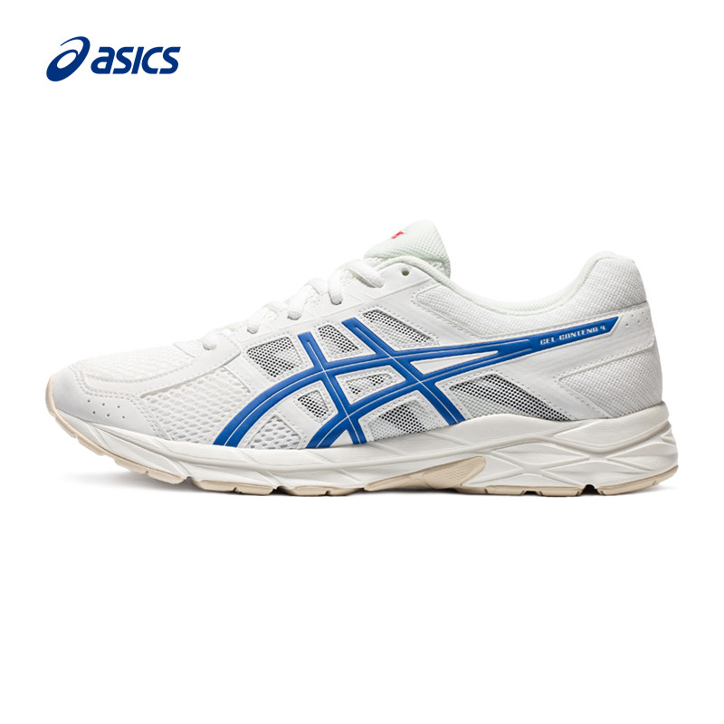 ASICS ASICS รองเท้าวิ่งผู้ชายสไตล์ใหม่ GEL-CONTEND 4 รองเท้าผ้าใบระบายอากาศกันกระแทก T8D4Q-119