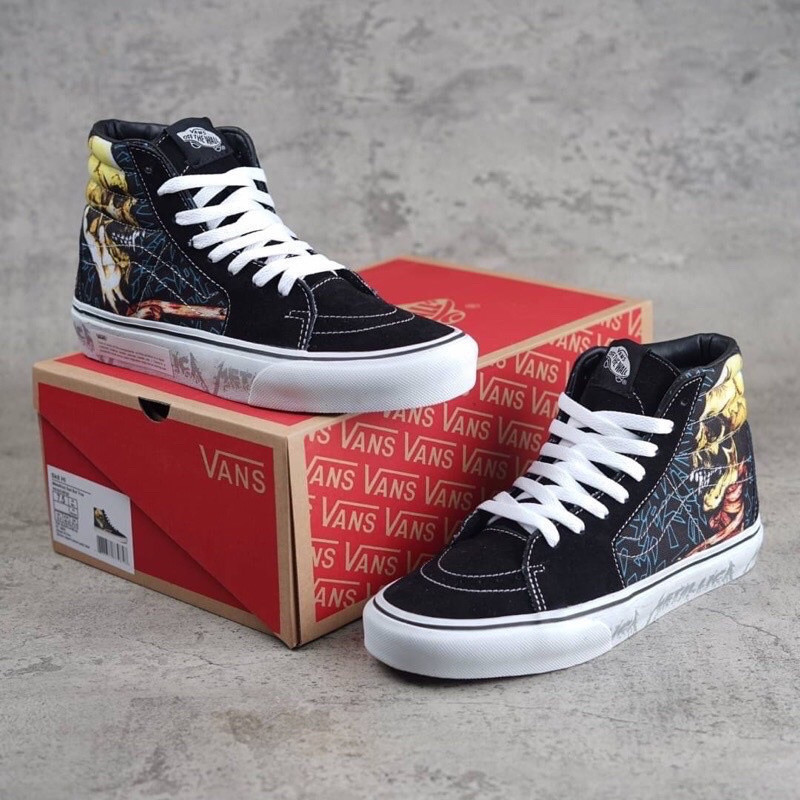 Vans Sk8 High Metal Miserable Real Import