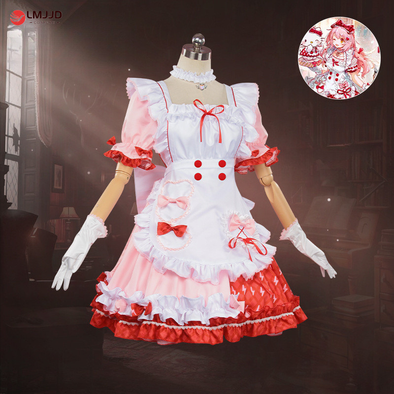 Arknights x Sanrio Collab Flower House Tea Party Cosplay Outfit