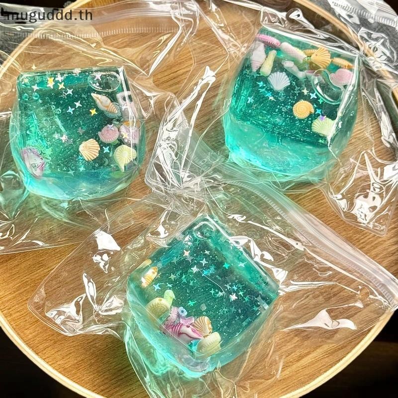 # gugugu # 1 ชิ้นช้า Rise Squishy ของเล่นสําหรับเด็กและผู้ใหญ่ Taba Squishy Stress Balls Cube Ocean 