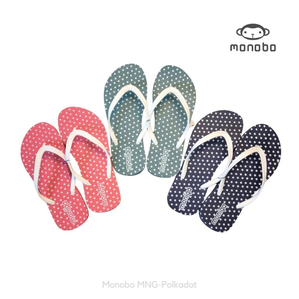 รุ่นใหม่!! MONIGA รุ่น Polkadot รองเท้าแตะลายจุด รองเท้าแตะฟองน้ำ รองเท้าแตะหูคีบ by MONOBO - รูปที่ 5